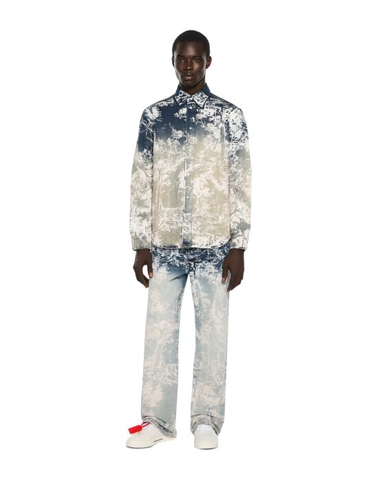 City Nature Slim Relaxed Jeans OFF WHITE City Nature Slim Relaxed Jeans OMBRE BLEACH BLUE 44MYA18JF26D00D