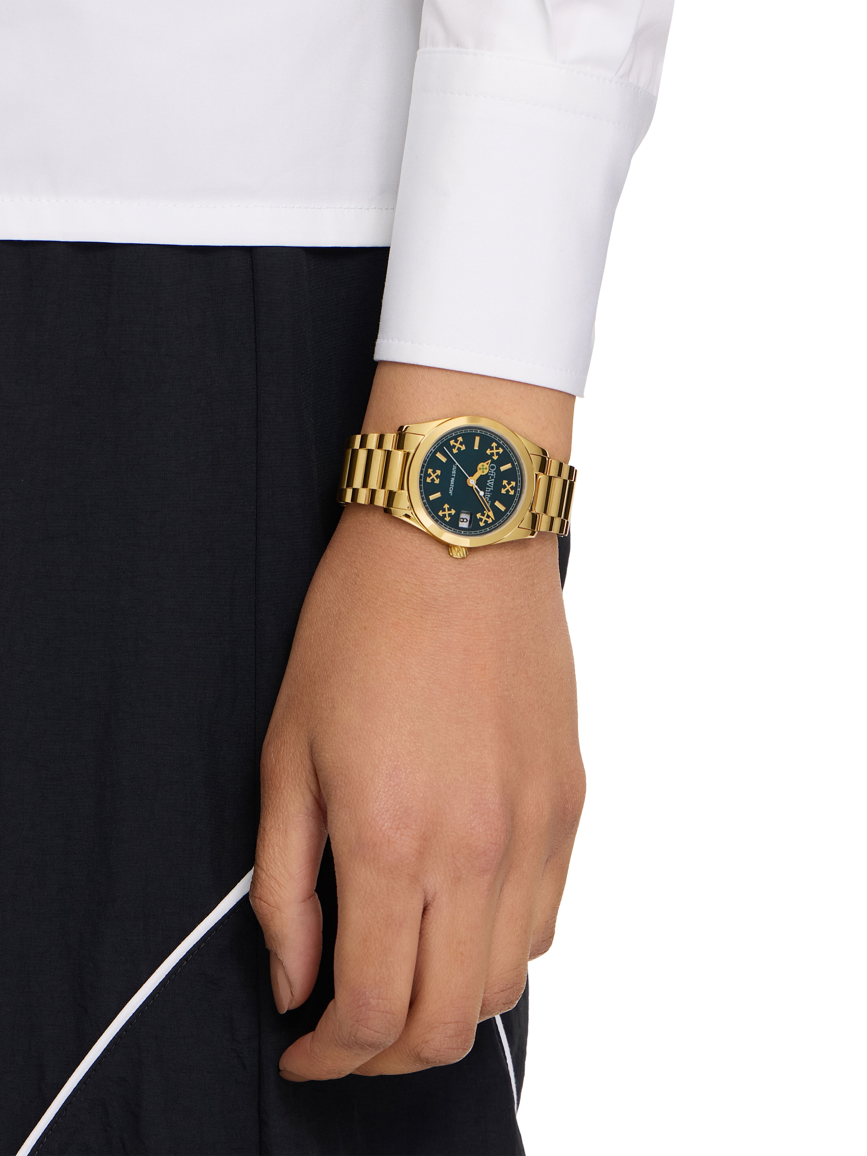 Crossing Watch OFF WHITE Crossing Watch Gold OW1L036M