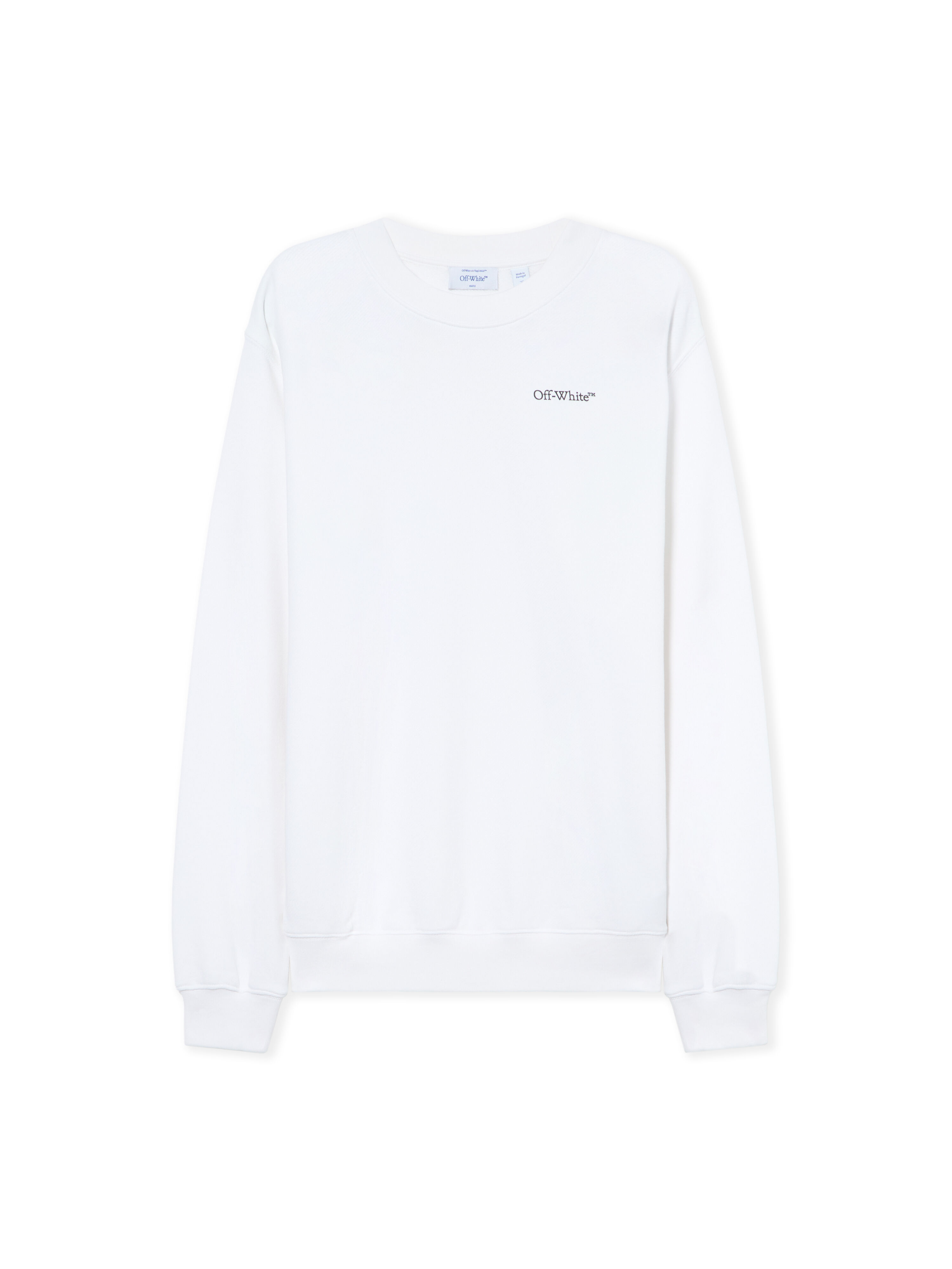 OFF WHITE Arrow Glowing Flower Sweatshirt White-Night Sky 2BA055S26FLE002