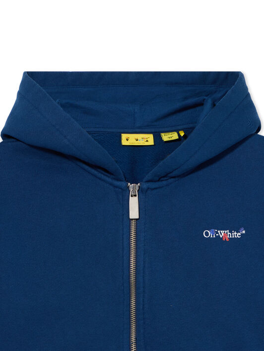 Arrow Back To School Zip-Up Hoodie OFF WHITE Arrow Back To School Zip-Up Hoodie ESTATE BLUE 44BBE001F26F002