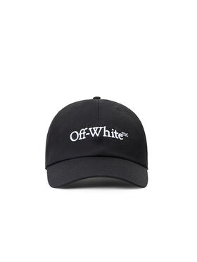 OFF WHITE Bookish Baseball Cap BLACK OW7100082