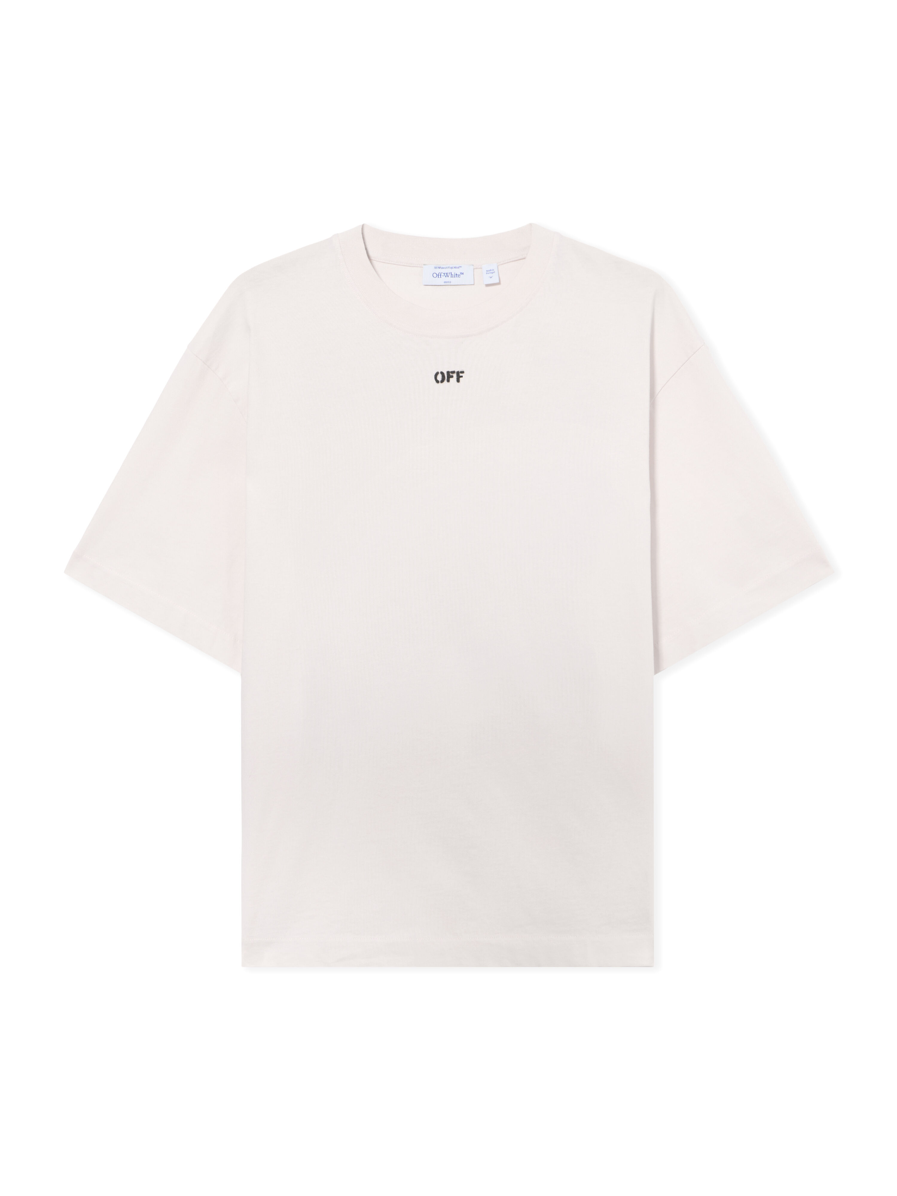 OFF WHITE Paint Arrow Skate T-shirt FADE OUT MAUVE MOR 44MAA120S26J00R