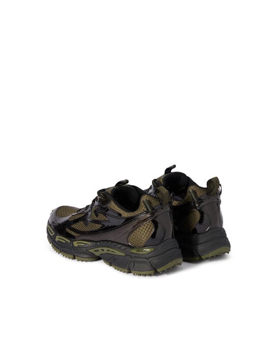 OFF WHITE Be Right Back Sneakers KAKI - BLACK OMIA295F25FAB003