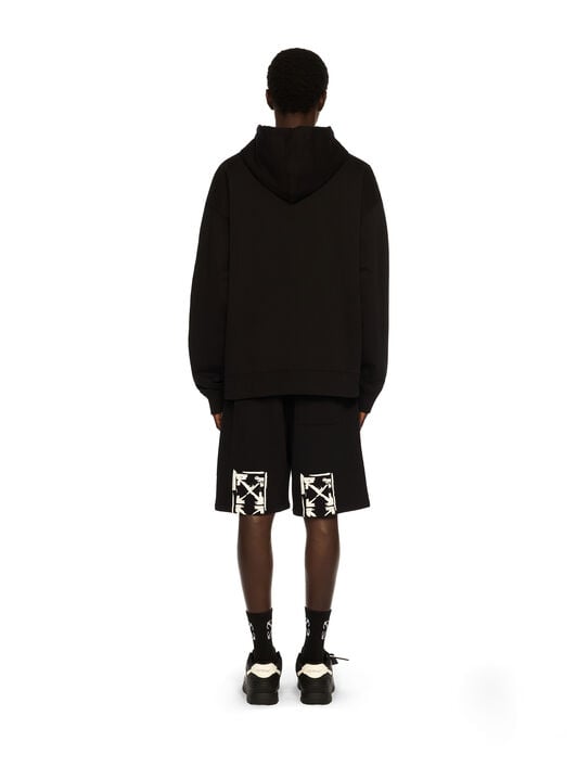 Small Arrow Skate Hoodie OFF WHITE Small Arrow Skate Hoodie BLACK - WHITE OMBB085F25FLE015