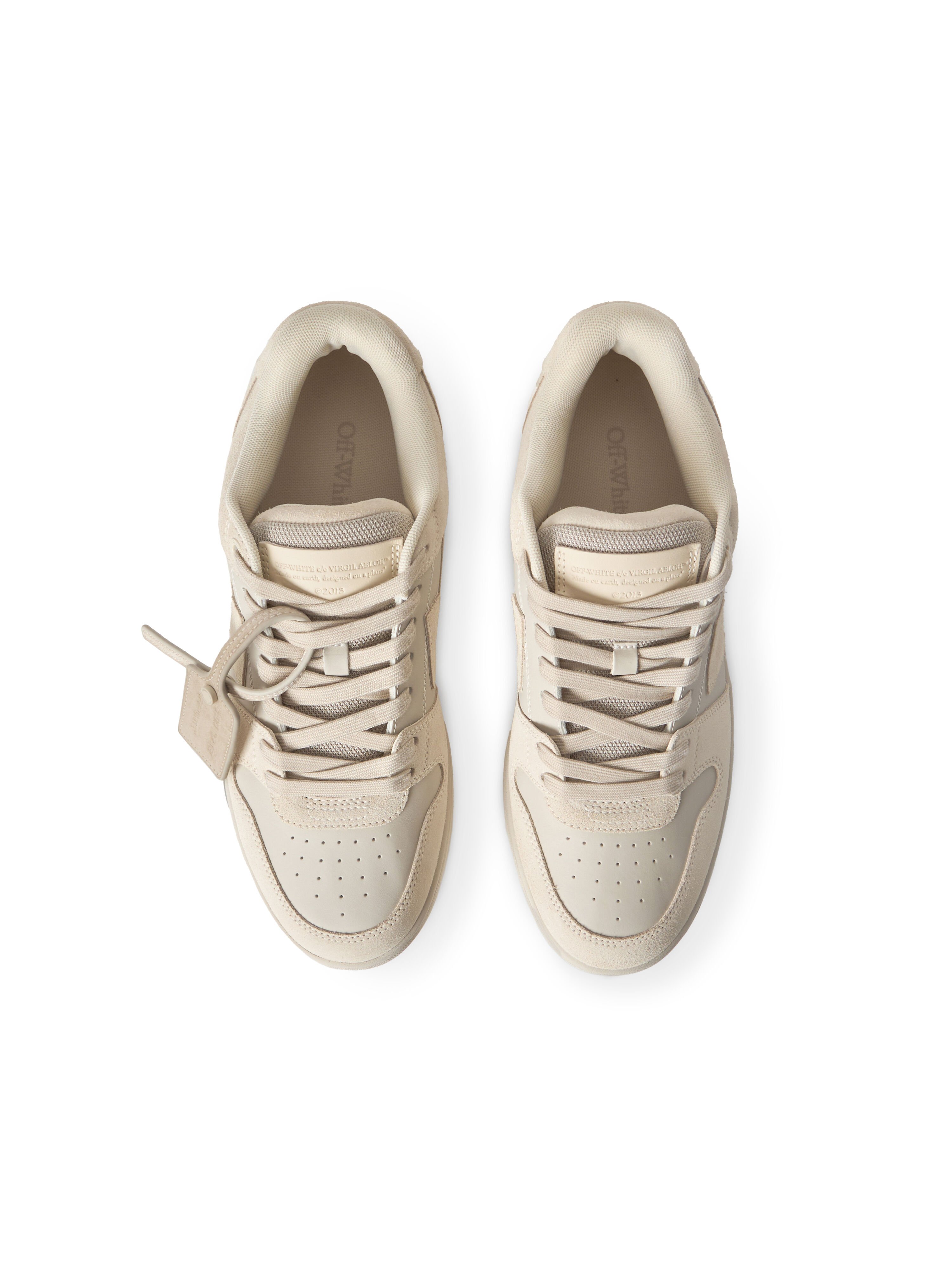 OFF WHITE Sneakers Out Of Office ECRU - IVORY GREY OMIA189S26LEA004