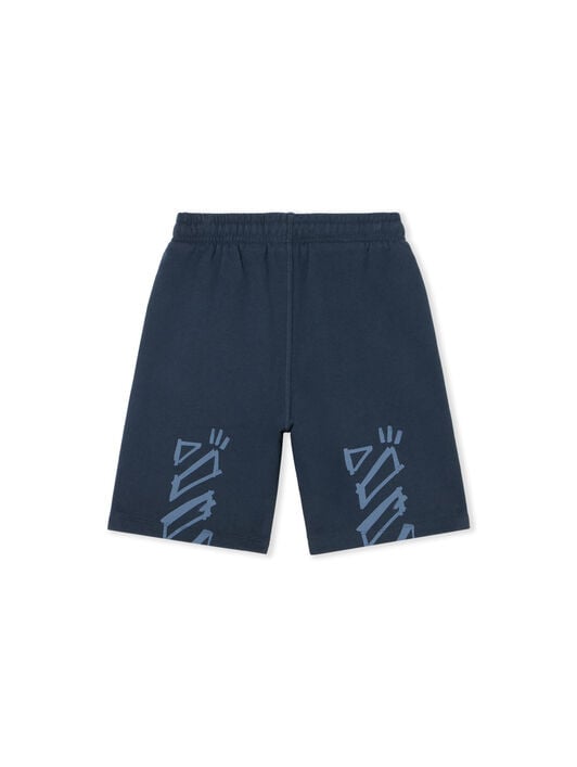 Diagonal Marker Sweatshort OFF WHITE Diagonal Marker Sweatshort BLUE NIGHTS 44BCI001F26F003