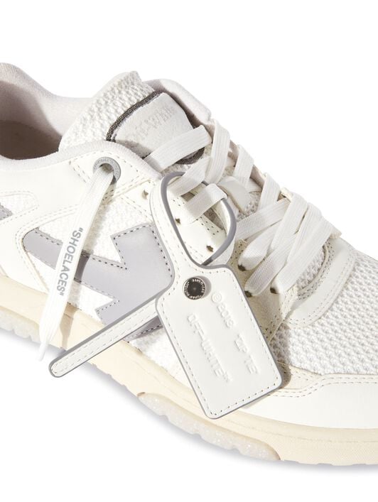 OUT OF OFFICE SCHMALE WEISS/GRAUE SNEAKER OFF WHITE OUT OF OFFICE SCHMALE WEISS/GRAUE SNEAKER WEISS OMIA243S24LEA001