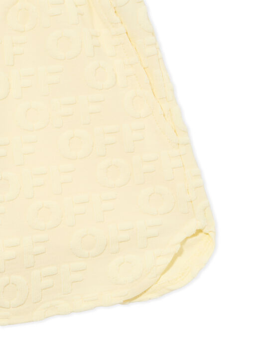 OFF WHITE Off Ao Terry Short PEAR SORBET 44GCI001S26J001