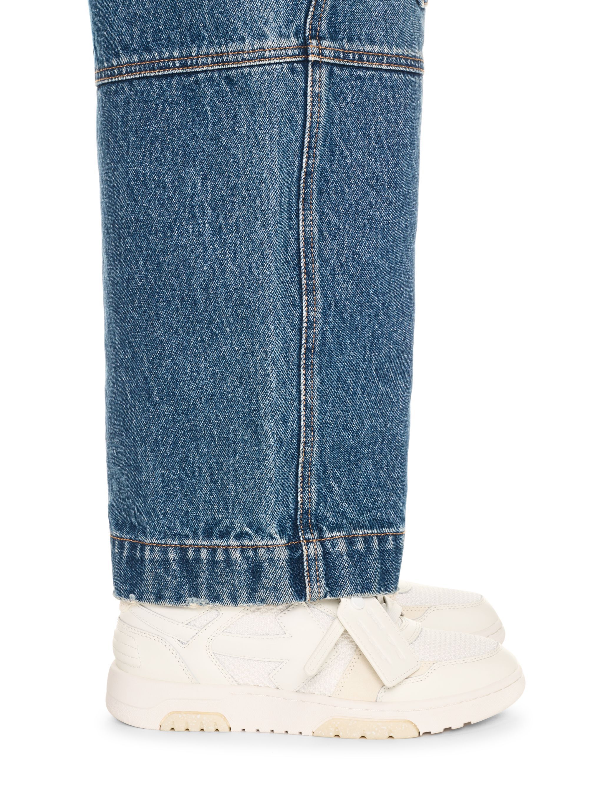 OFF WHITE Weisse Enge Out Of Office Sneaker WEISS OWIA276C99LEA002