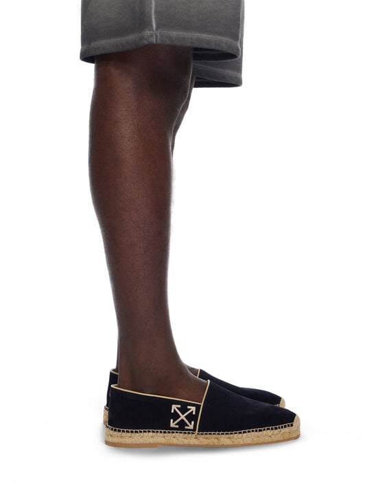 Biarritz Espadrilles OFF WHITE Biarritz Espadrilles DARK BLUE - BEIGE OMIB007F25LEA001