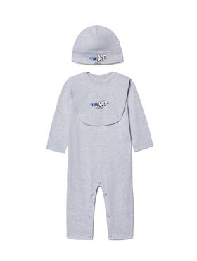 OFF WHITE 3-Teiliges Set Mit Logo GRAU OB2X001S25JER001