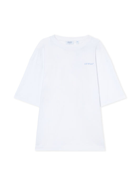 OFF WHITE Barber Arrow Skate T-shirt WHITE-SERENITY 44MAA120G5J00A