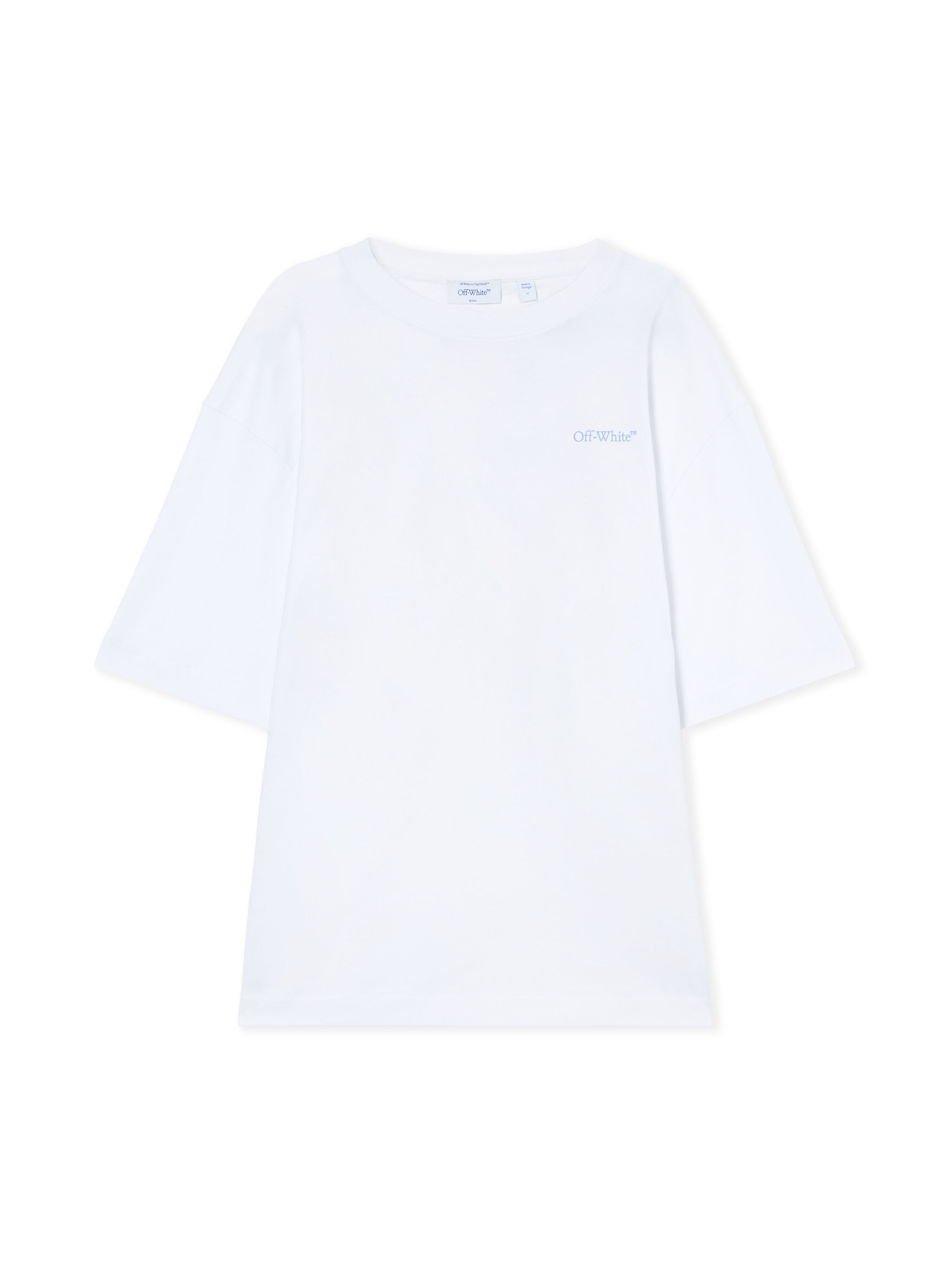 OFF WHITE Barber Arrow Skate T-shirt WHITE-SERENITY 44MAA120G5J00A