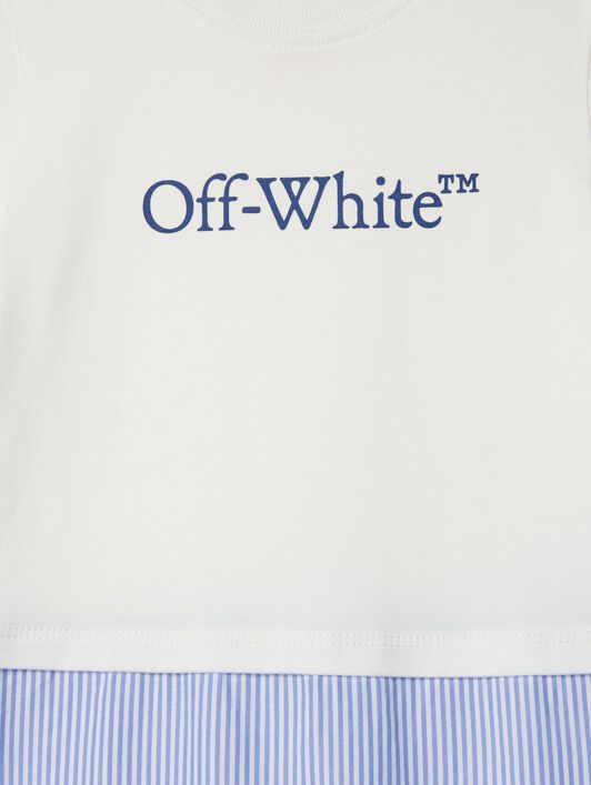 OFF WHITE Bookish Split Body WHITE OBXJ003S25JER001