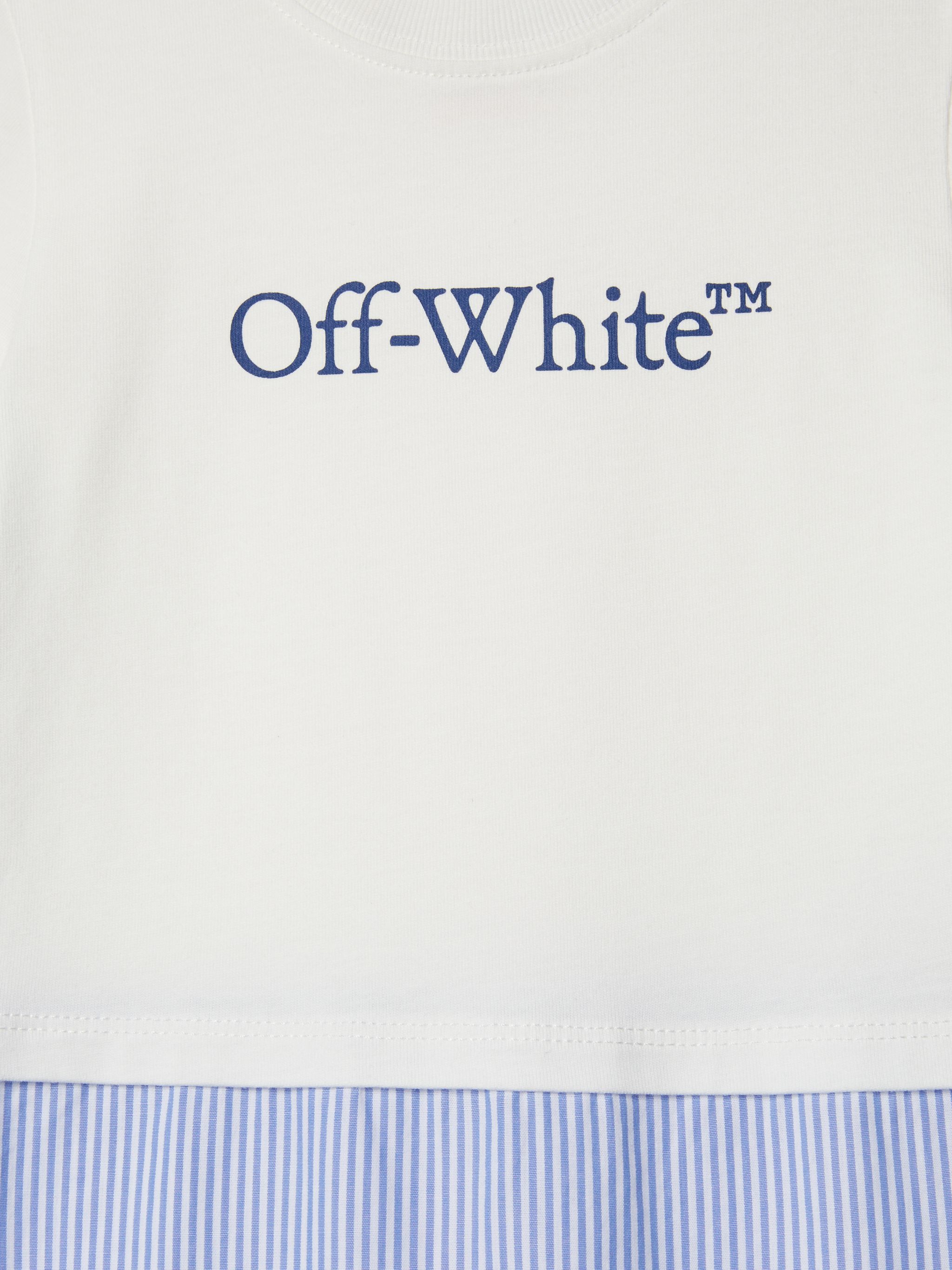 OFF WHITE Bookish Split Body WHITE OBXJ003S25JER001