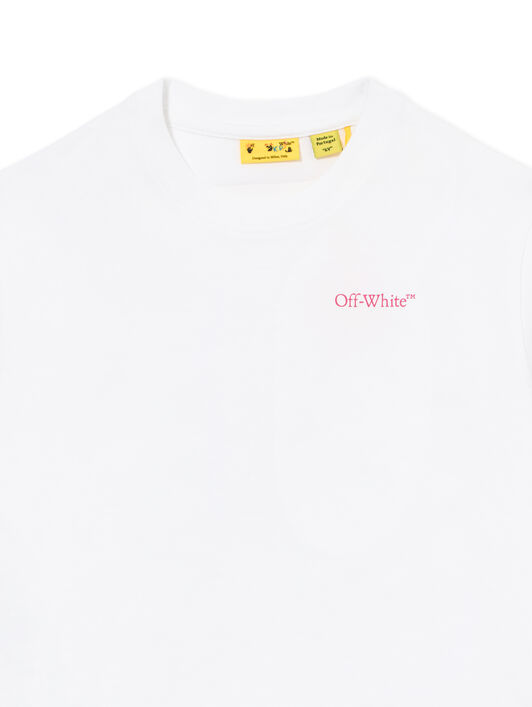 OFF WHITE Arrow Splat Tee S/S WHITE 44GAA001S26J005