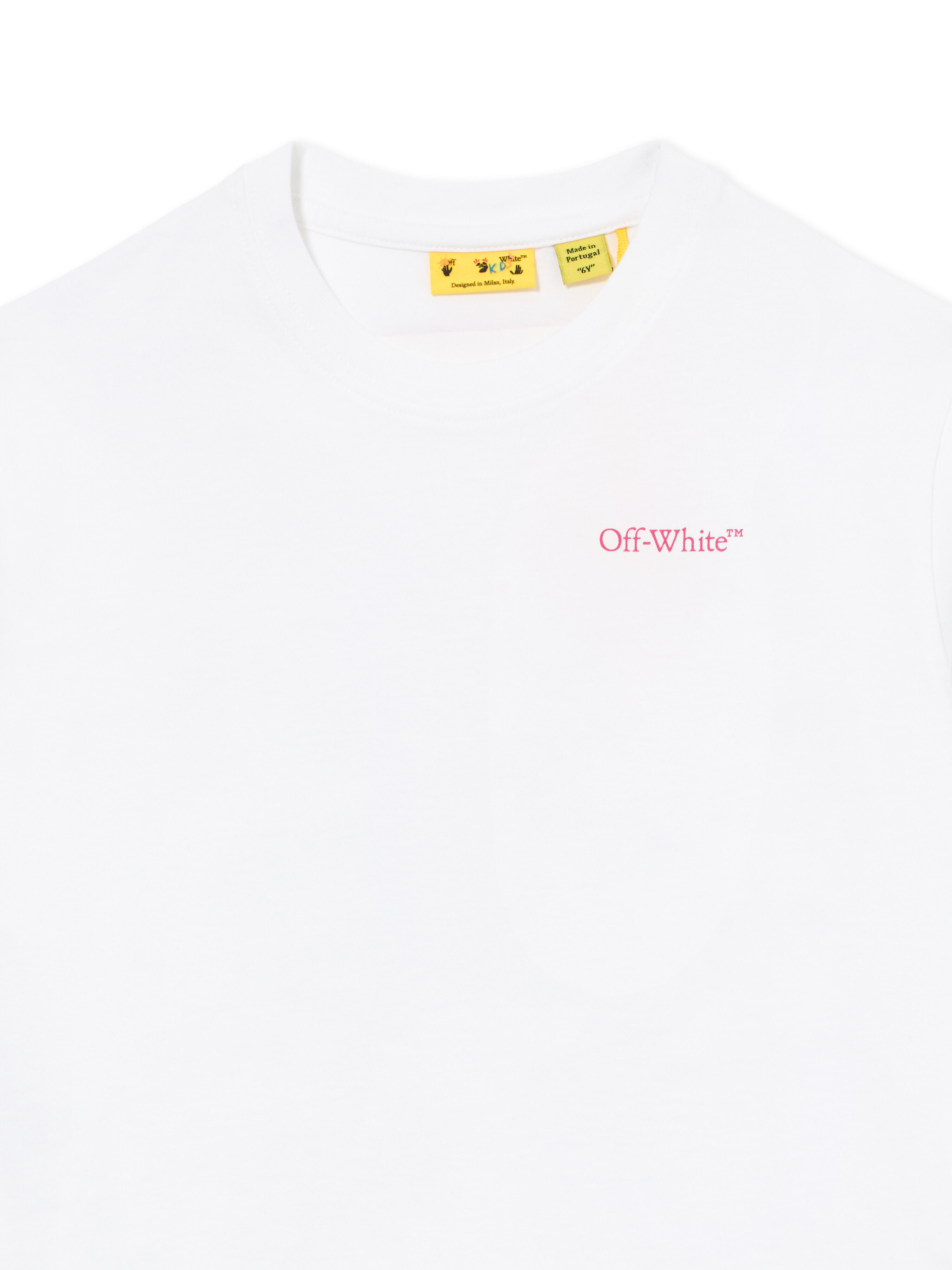 OFF WHITE Arrow Splat Tee S/S WHITE 44GAA001S26J005