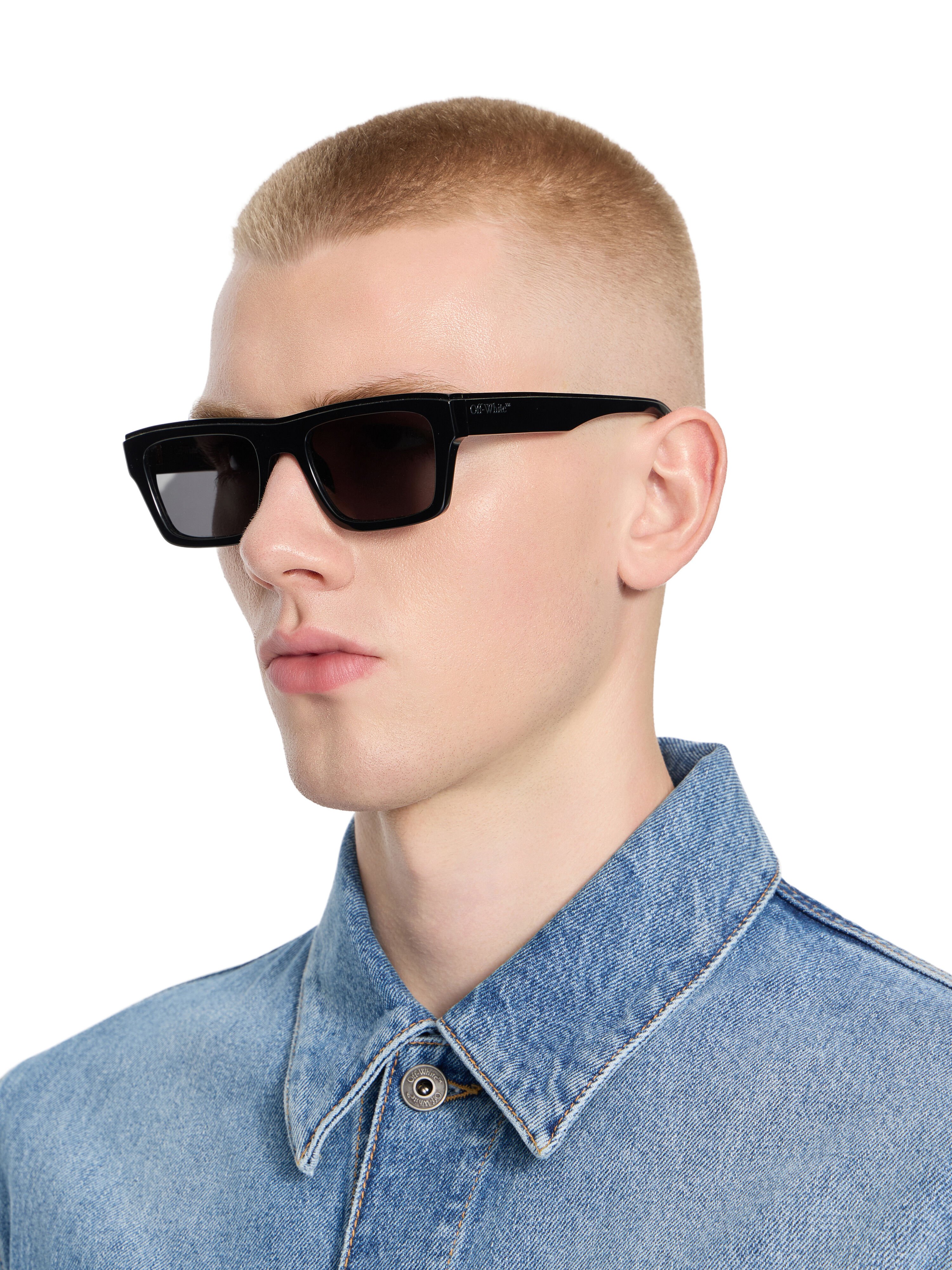 Flint Smoke Lens Sunglasses OFF WHITE Flint Smoke Lens Sunglasses SHINY HAVANA OW1038100753