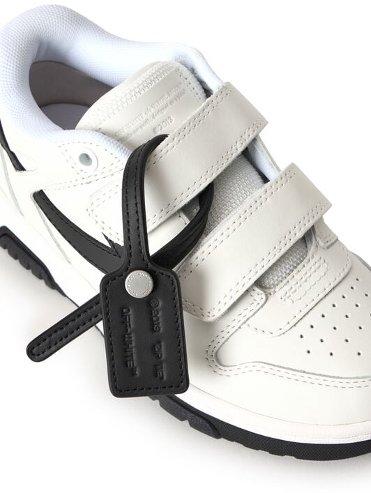 OFF WHITE Strap Out Of Office Sneakers WHITE/BLACK OBIA008C99LEA002