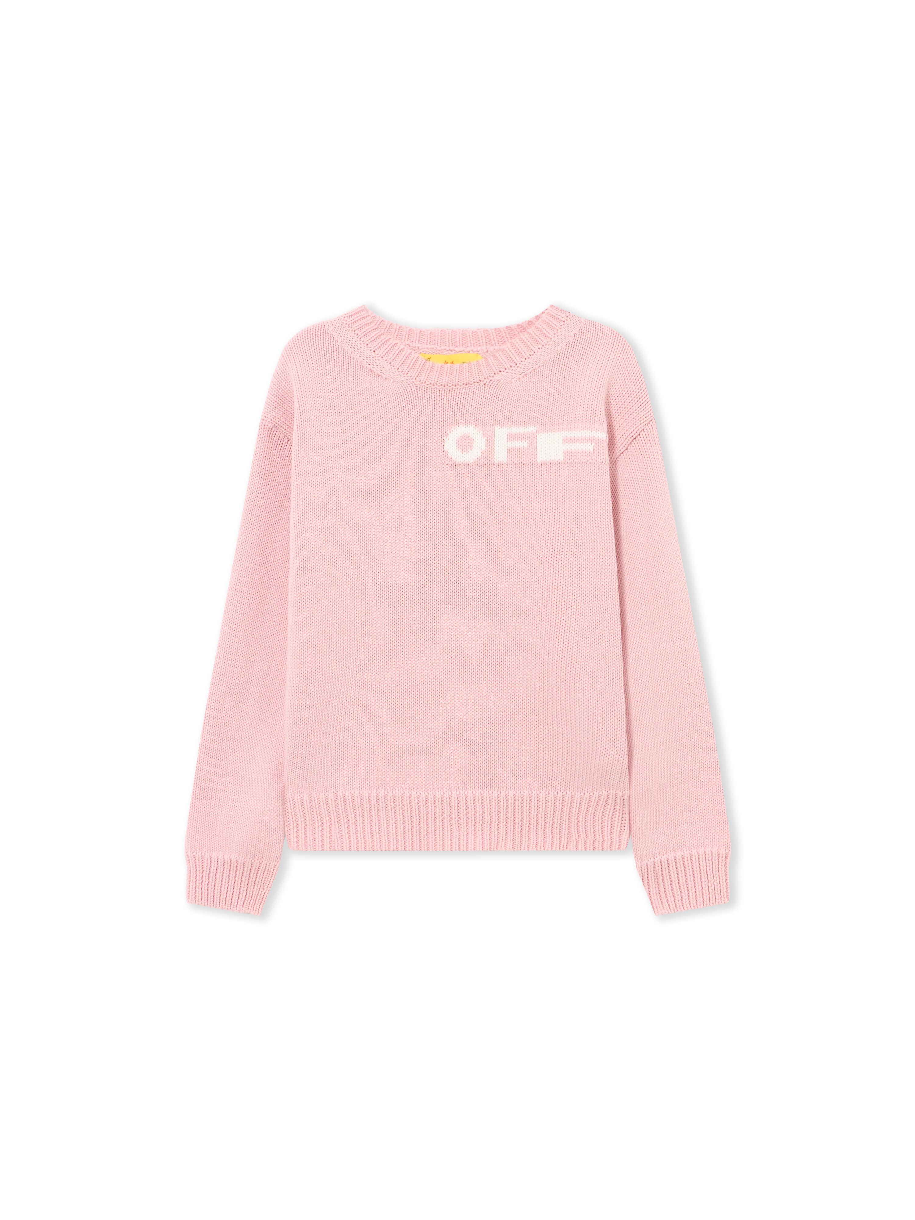 OFF WHITE Type Knit Crew BALLET SLIPPER 44GHE002S26K002