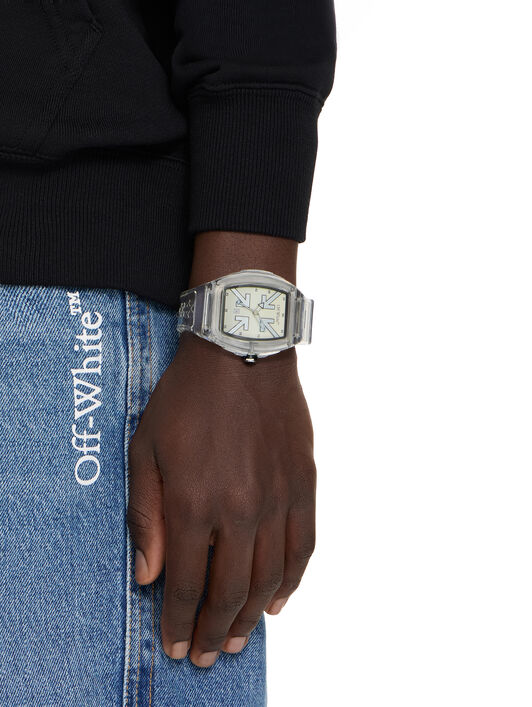 OFF WHITE "Beat" Watch White OW1G003P