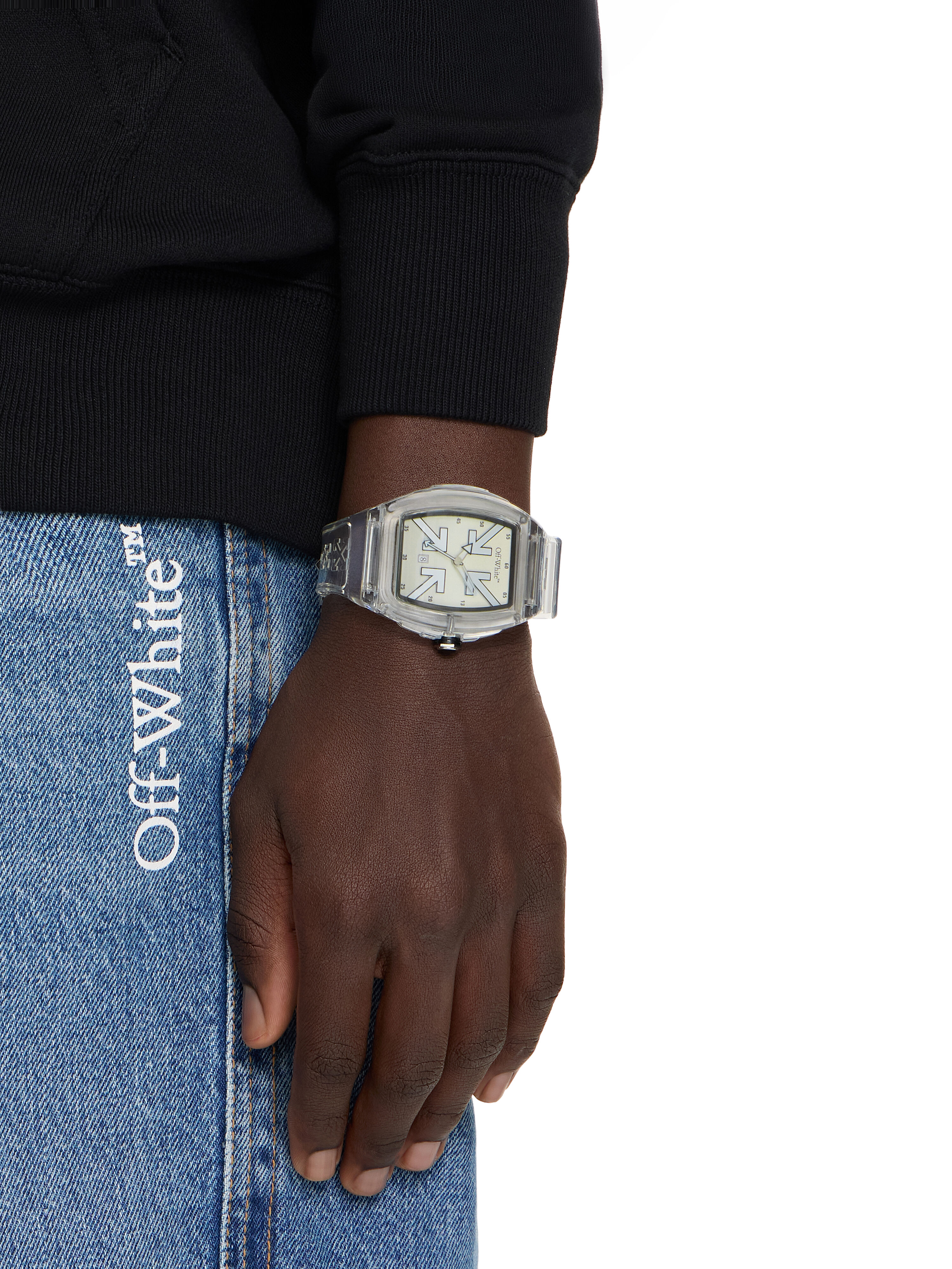 OFF WHITE "Beat" Watch White OW1G003P