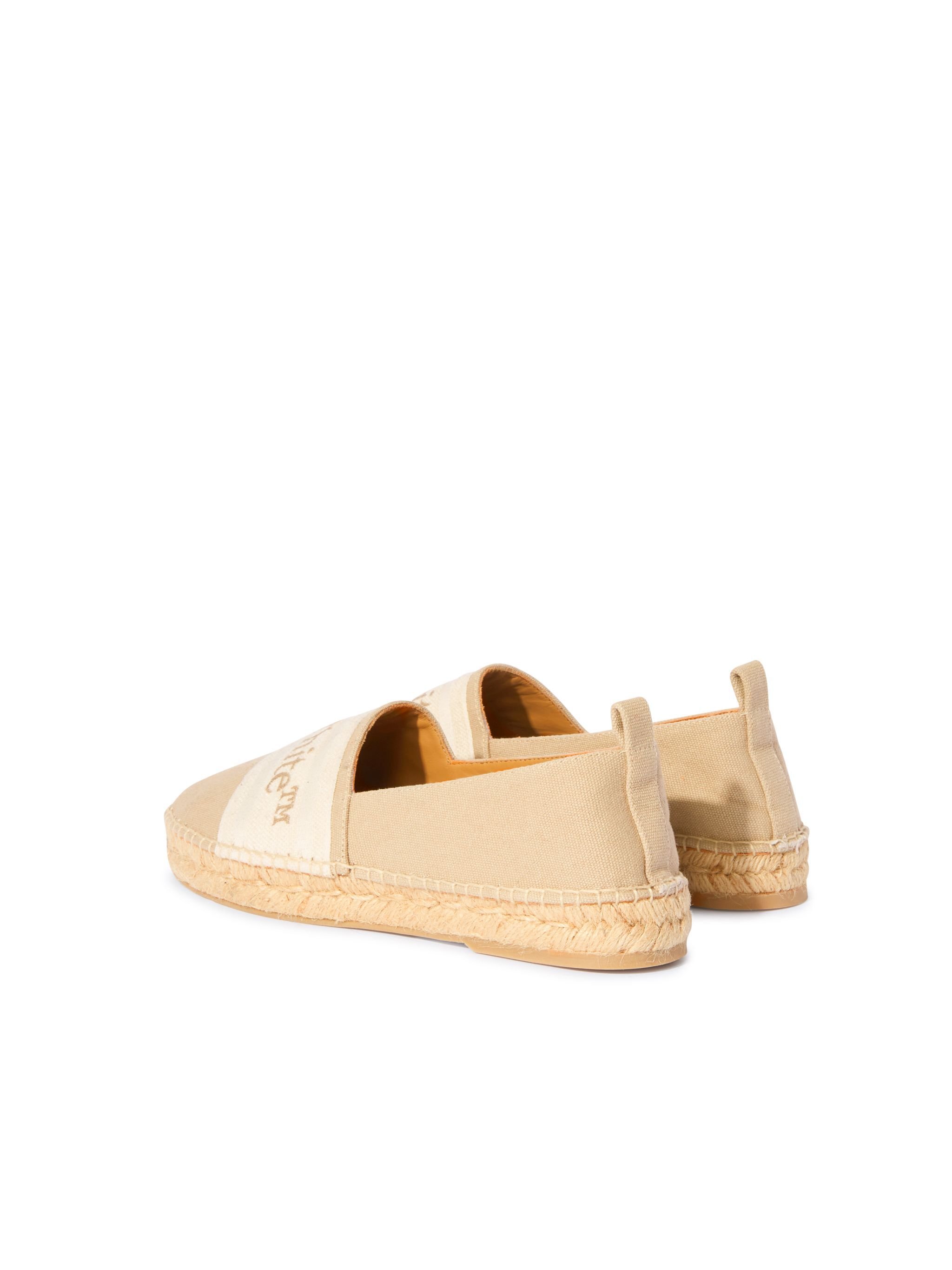 OFF WHITE Bookish Espadrilles NEUTRALS OWIB014C99FAB001