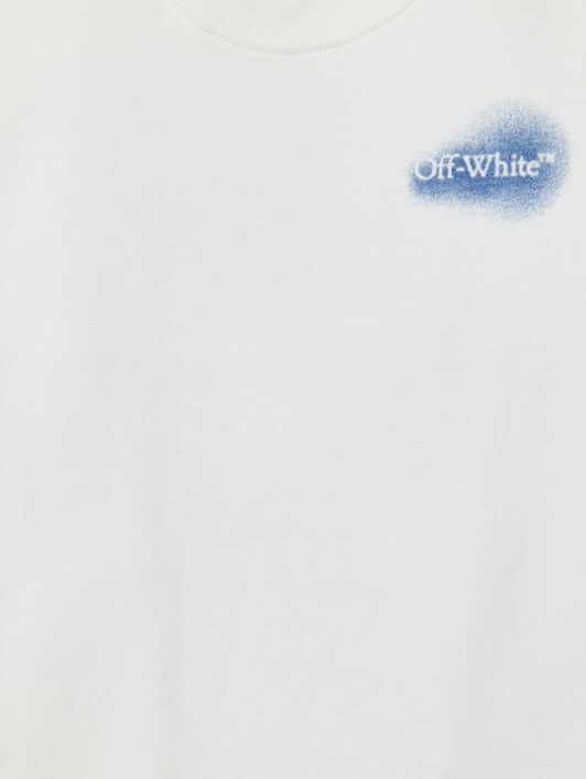OFF WHITE Spray Arrow T-Shirt WHITE OBAA002S25JER009