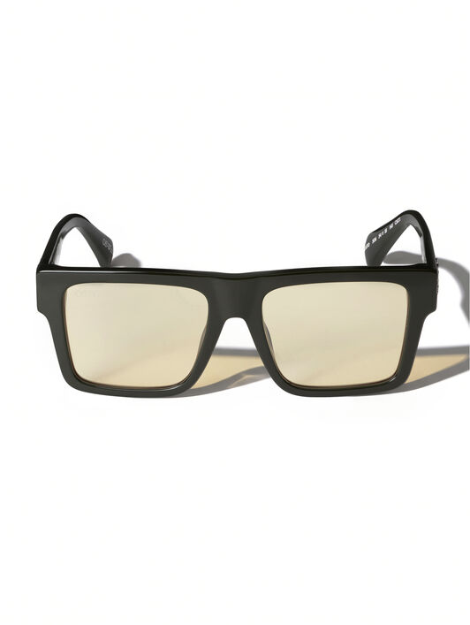 Lawton Yellow Lens Sunglasses OFF WHITE Lawton Yellow Lens Sunglasses Khaki Green OW107050654