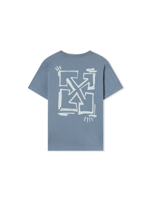 Arrow Marker Short Sleeve T-Shirt OFF WHITE Arrow Marker Short Sleeve T-Shirt FLINT STONE 44BAA002F26J00H