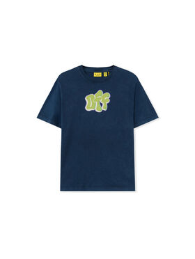 OFF WHITE Graffiti T-Shirt BLUE NIGHTS 44BAA002F26J00C