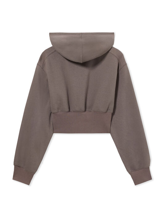 LAB L/AB Logo Cropped Boxy Jacket Dark Gull Gray LABF2639G00040T