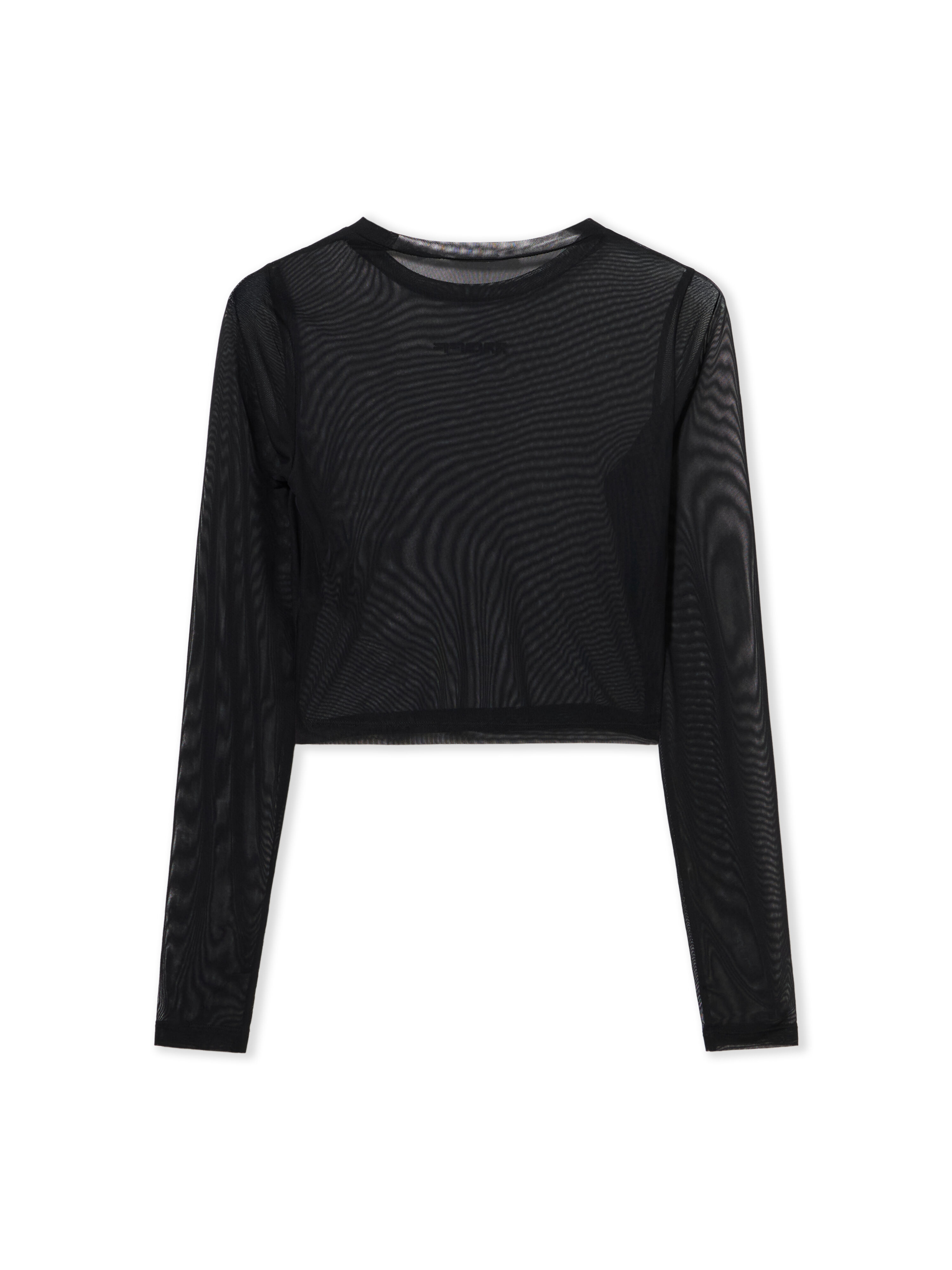 L/AB Fitted Crop Top LAB L/AB Fitted Crop Top Black Night LABF2639B00049T