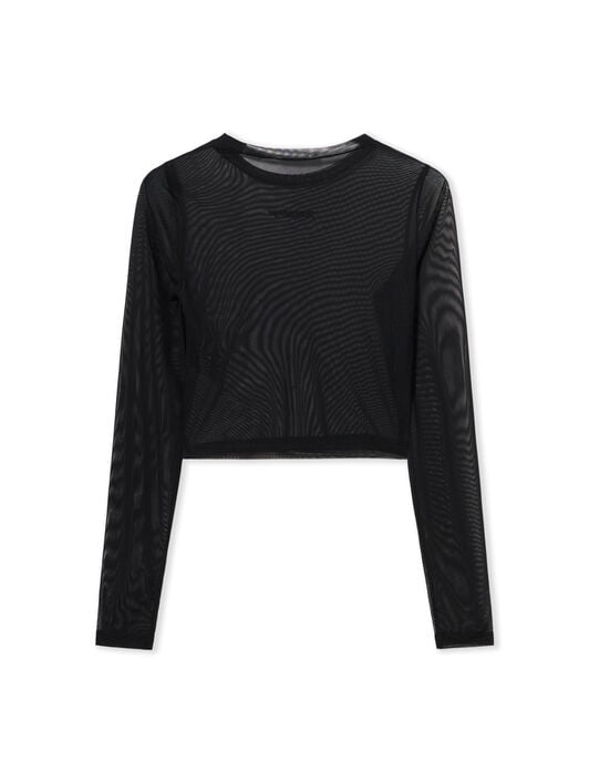 L/AB Fitted Crop Top LAB L/AB Fitted Crop Top Black Night LABF2639B00049T