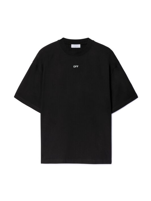 OFF WHITE Schwarzes Vibe Pfeil T-Shirt SCHWARZ OMAA120S25JER00F