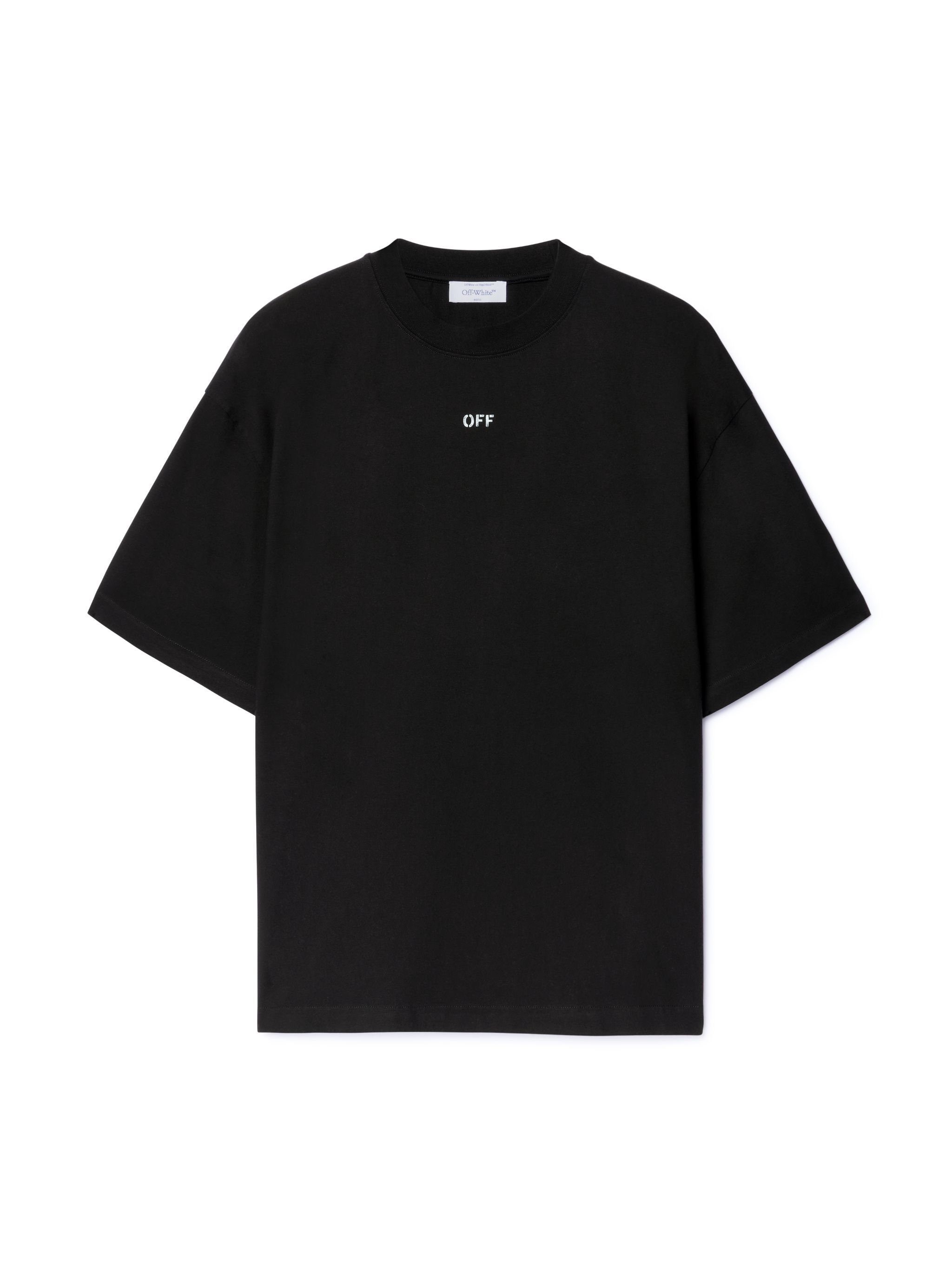 OFF WHITE Schwarzes Vibe Pfeil T-Shirt SCHWARZ OMAA120S25JER00F