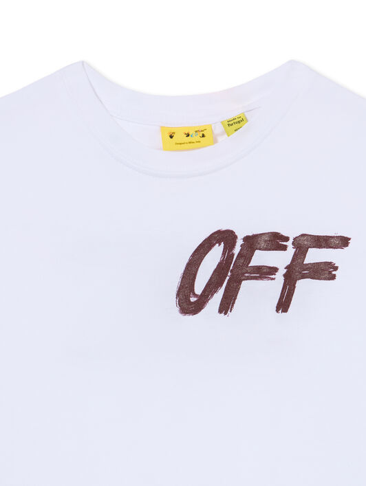 Shared Logo T-Shirt OFF WHITE Shared Logo T-Shirt WHITE 44GAA001F26J002