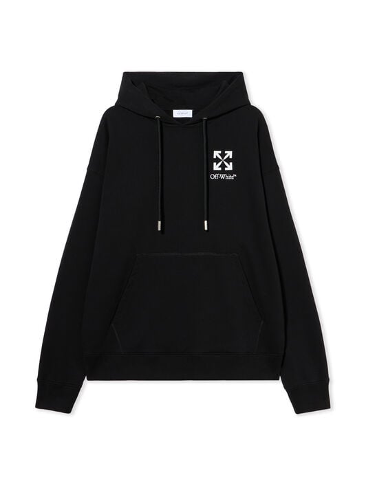 Small Arrow Skate Hoodie OFF WHITE Small Arrow Skate Hoodie BLACK - WHITE OMBB085F25FLE015