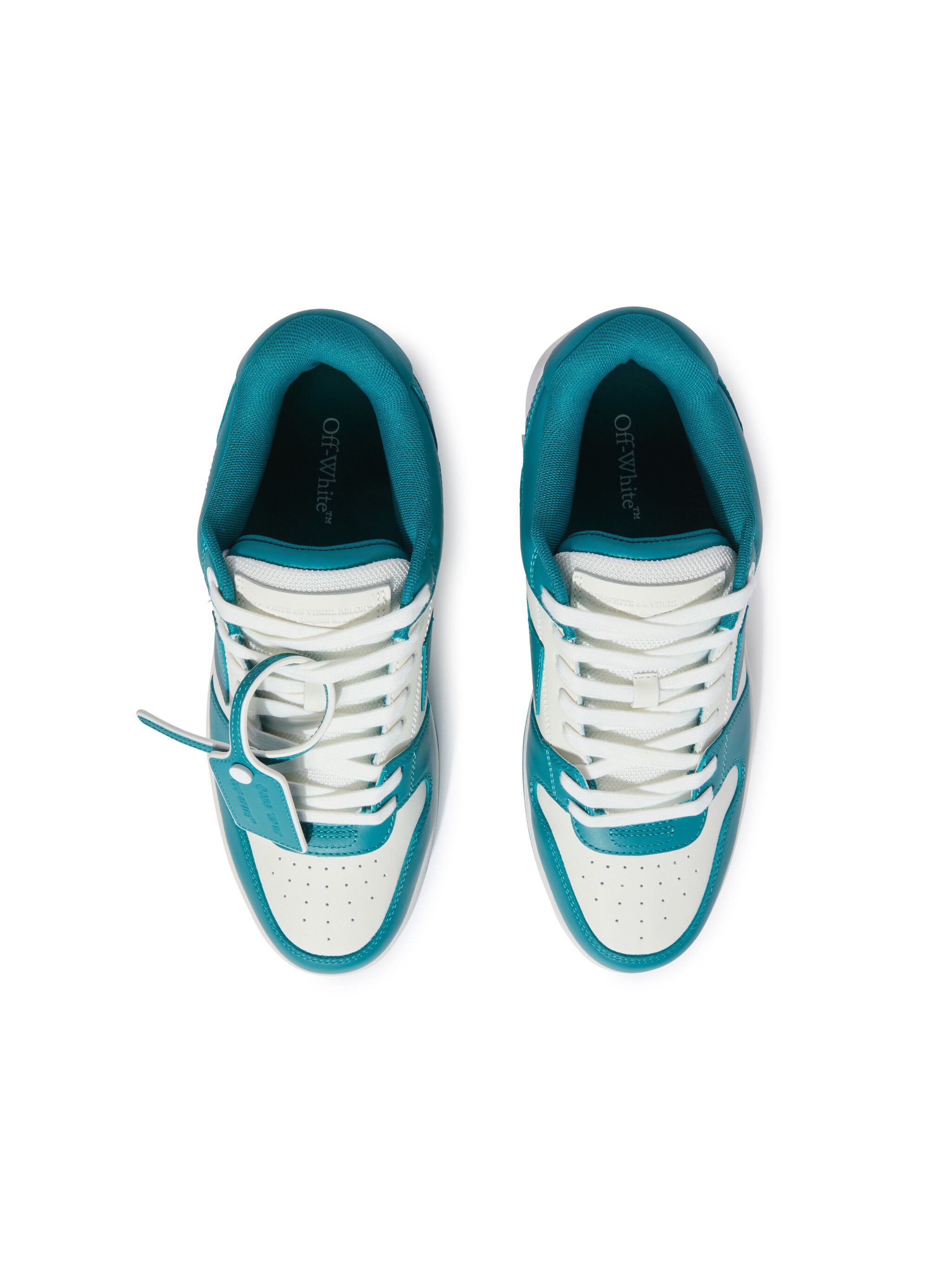 OFF WHITE Blau/Weiß Out Of Office Sneaker BLUE OMIA189S25LEA002