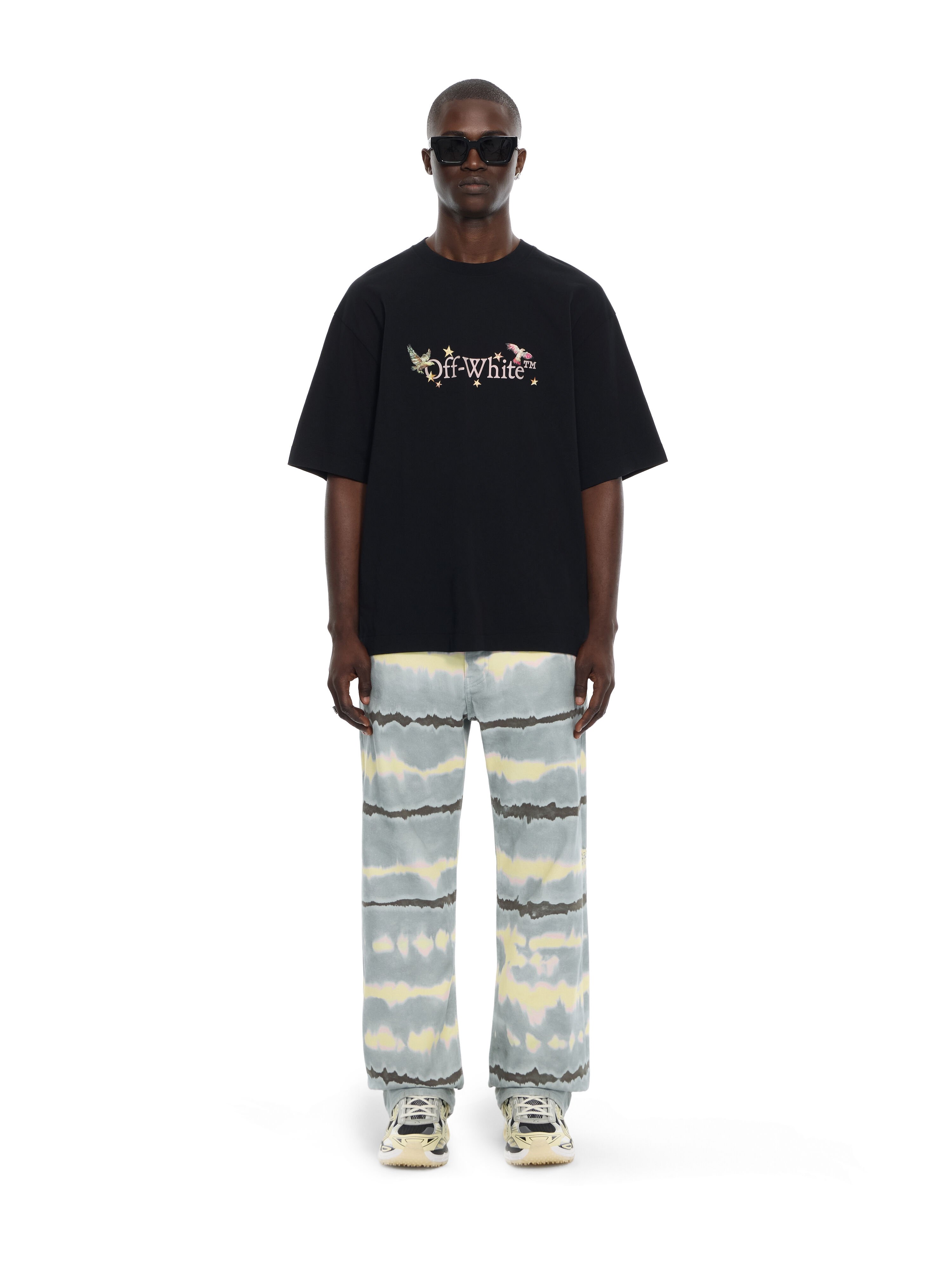 OFF WHITE Dream Arrow Skate T-shirt BLACK 44MAA120Z26J003