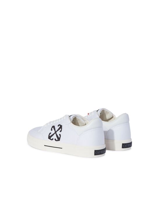 OFF WHITE New Low Vulcanized Canvas WHITE OMIA293C99FAB001