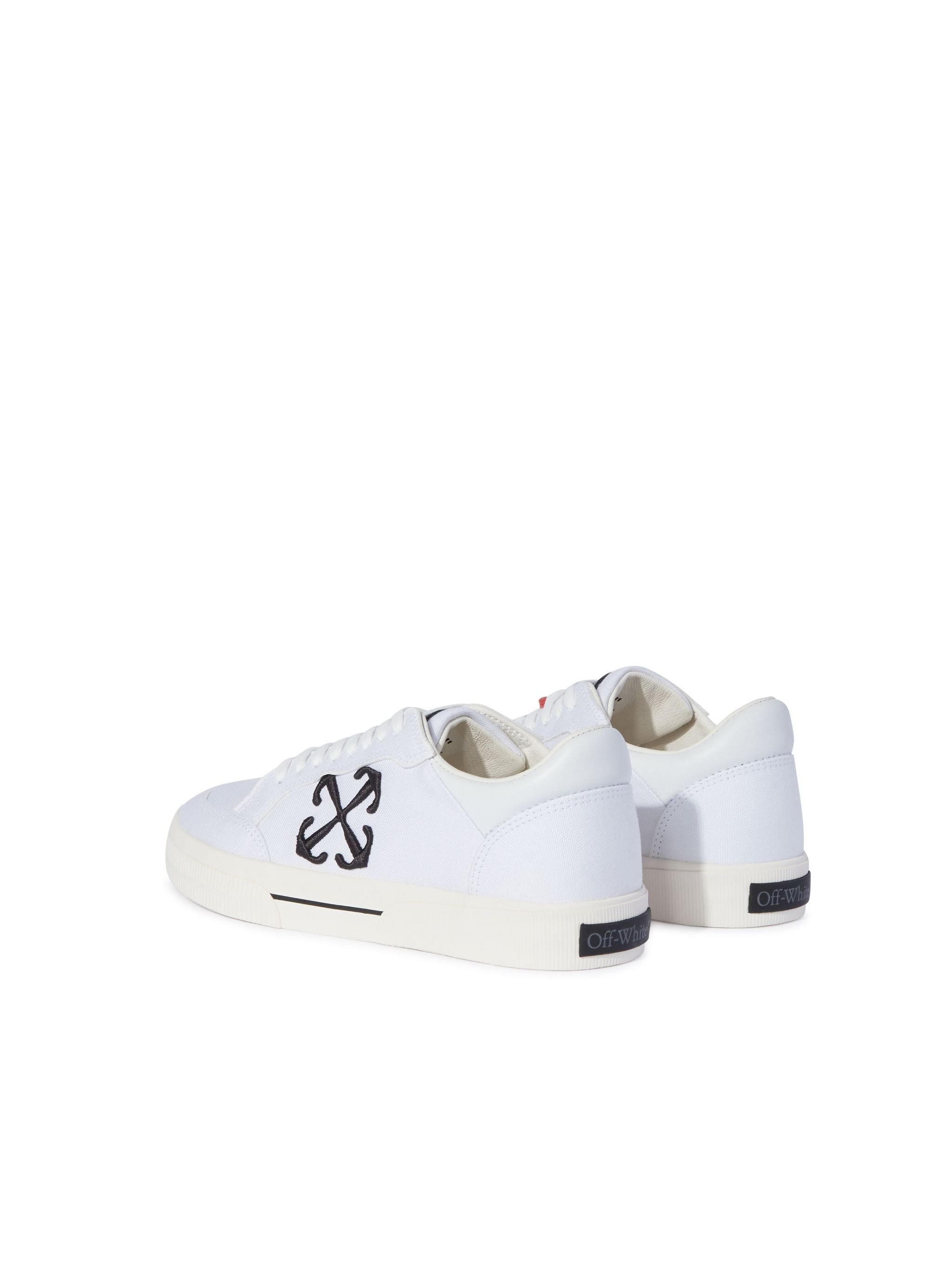 OFF WHITE New Low Vulcanized Canvas WHITE OMIA293C99FAB001