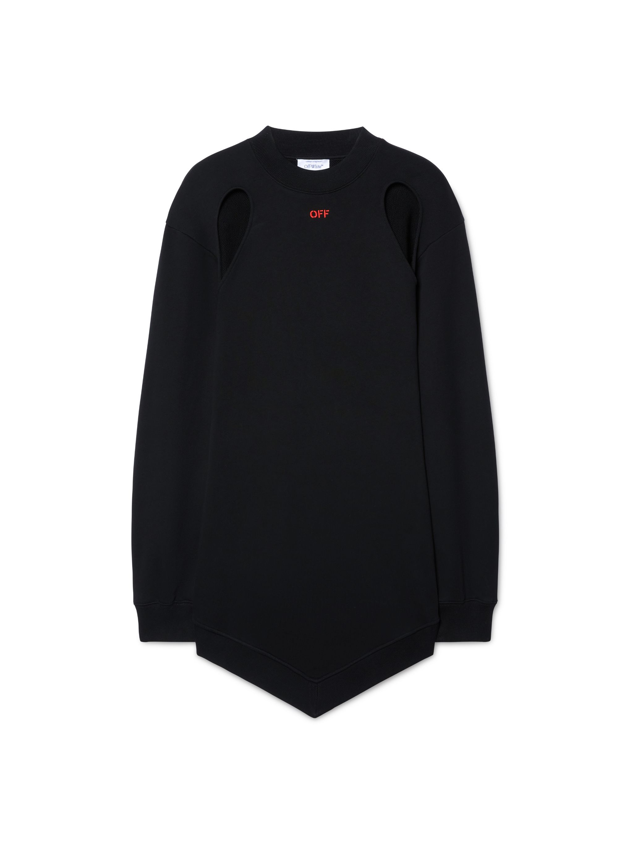 OFF WHITE Black Stamp Bandana Dress BLACK OWDF001S25FLE001