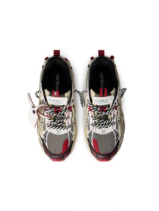 Be Right Back Sneakers OFF WHITE Be Right Back Sneakers SAND- RED OWIA289F25FAB005