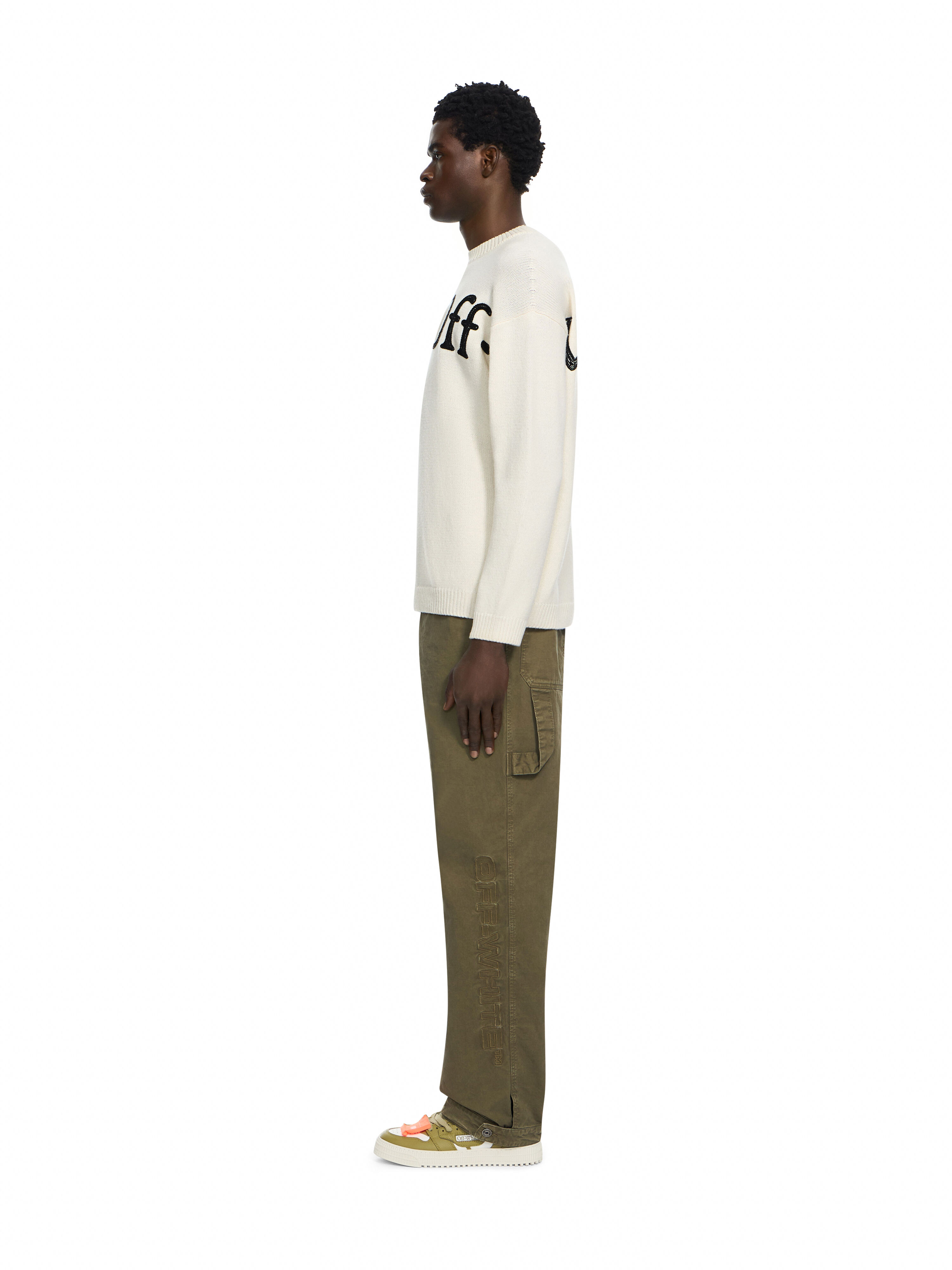 Bookish Shared Knit Crewneck OFF WHITE Bookish Shared Knit Crewneck CREAM 44MHE20QF26K001