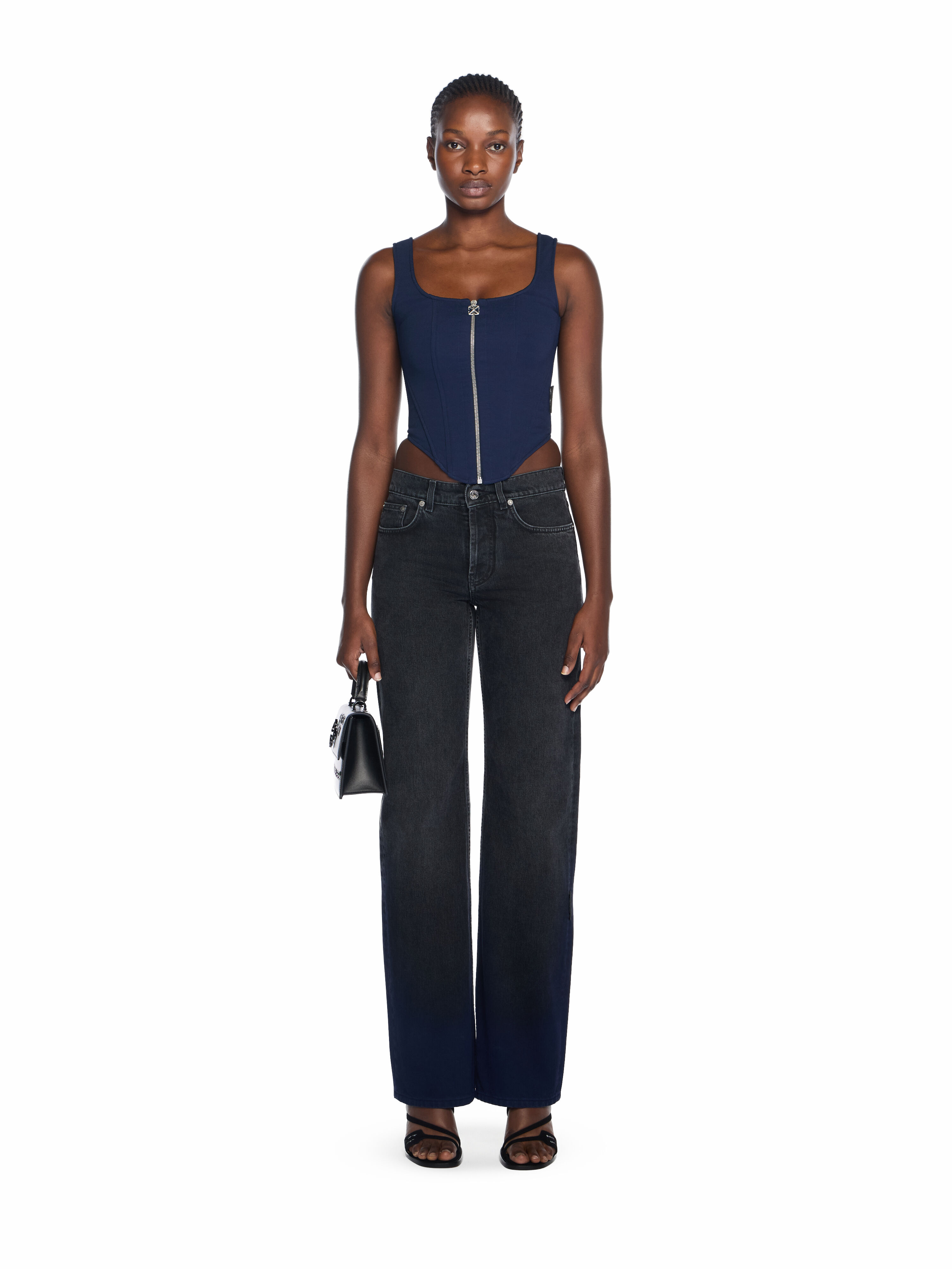 Spray Susy Denim Pants in SPRAY BLUE-NO COLOR for Women | Off-White™