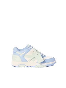 OFF WHITE Out Of Office Tricolor Dusty Blue - Baby BLACK OWIA288C99FAB001