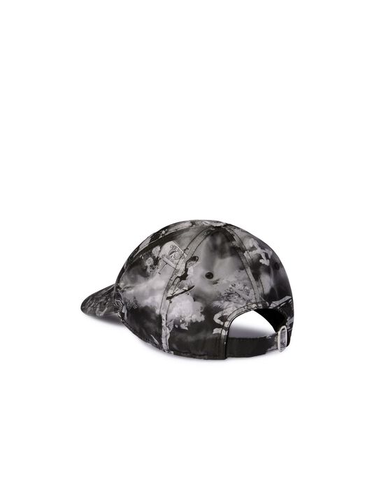 OFF WHITE Black Fresco Baseball Cap BLACK OMLA049S25FAB008
