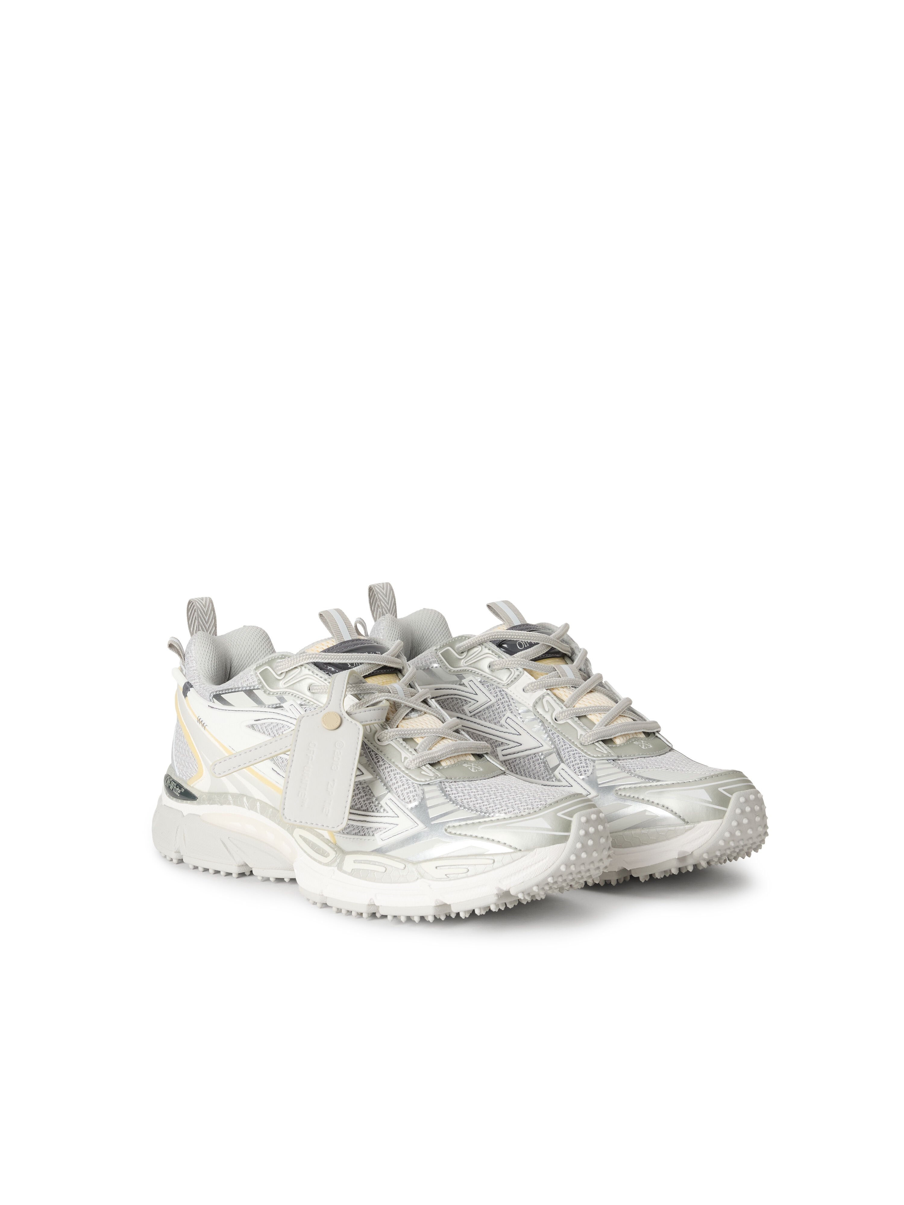OFF WHITE Grau Be Right Back Sneaker GRAU OMIA295C99FAB001