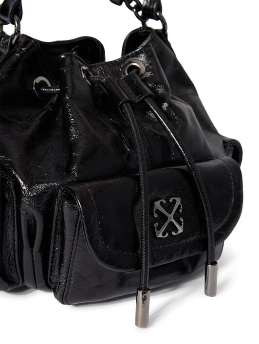 Dumbo Bucket Bag OFF WHITE Dumbo Bucket Bag BLACK - NO COLOR OWMY002F25LEA001